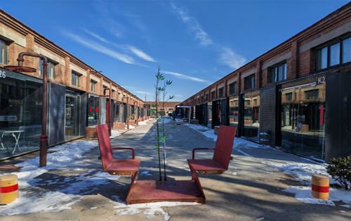 纪家庙双创产业园内景